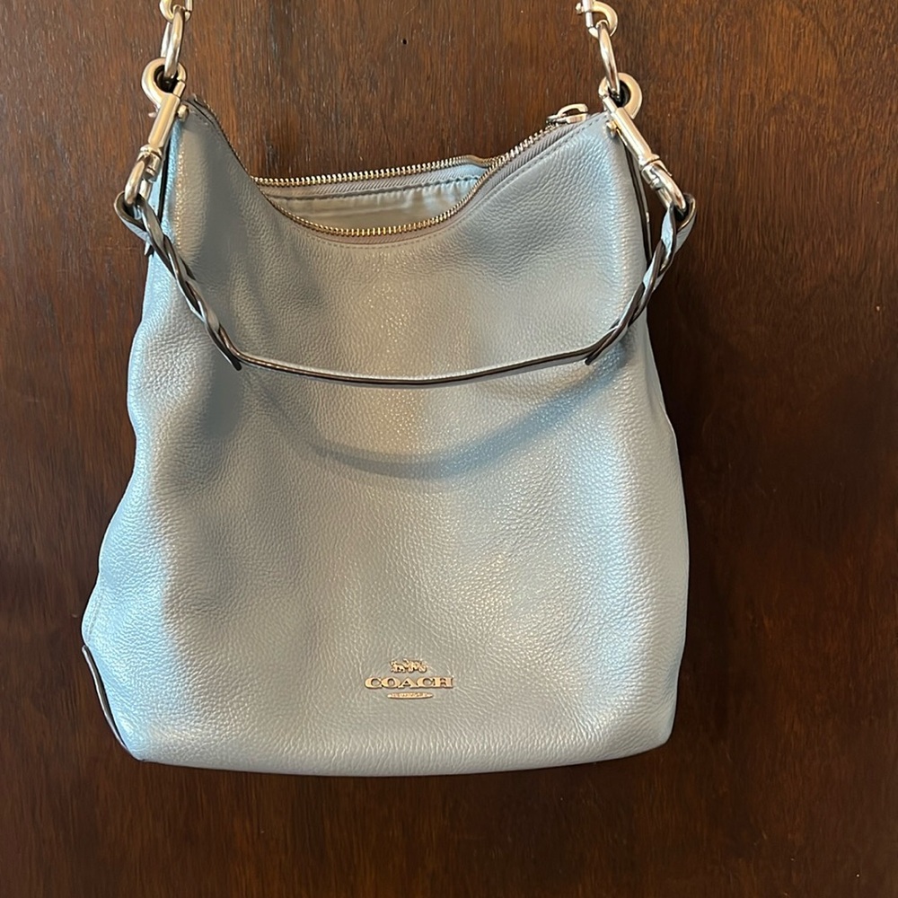 Coach leather crossbody purse